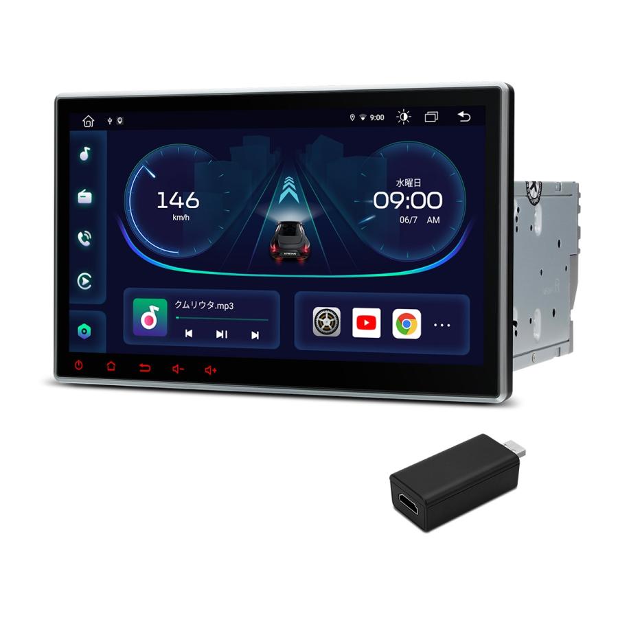 XTRONS USB→HDMI出力変換器付 カーナビ 2DIN Android12 車載PC XTRONS USB→HDMI出力変換器付 カーナビ 2DIN Android12 車載PC