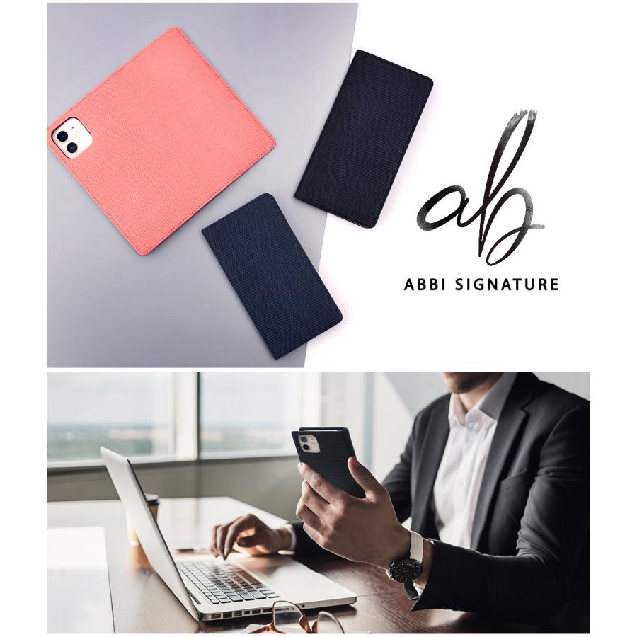 ABBI SIGNATURE iPhone 12 mini / iPhone 12 Pro / 12 ケース 手帳型 レザー 本革 日本製 リザード 風 エンボス加工 姫路レザー［シグマ］ |  | 14