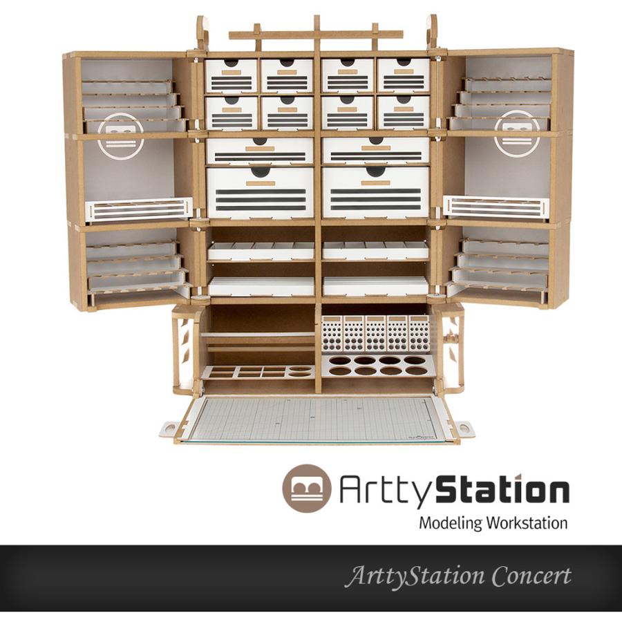プラモデル専用 組立式作業棚 Arttystation Concert コンサート 開閉式モジュラーシステム Ats At Mycase Shop Yahoo 店 通販 Yahoo ショッピング