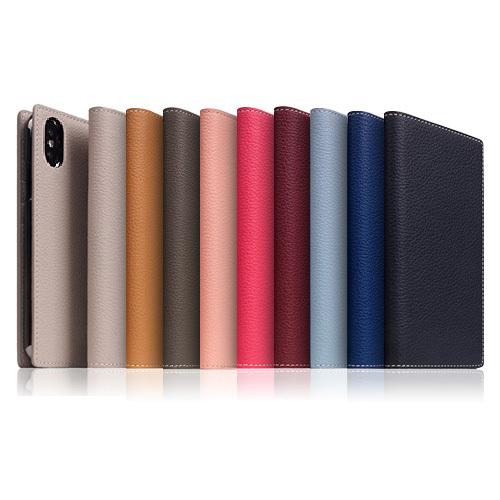 訳あり】iPhone XS / X ケース手帳型 本革 SLG Desig Full Grain