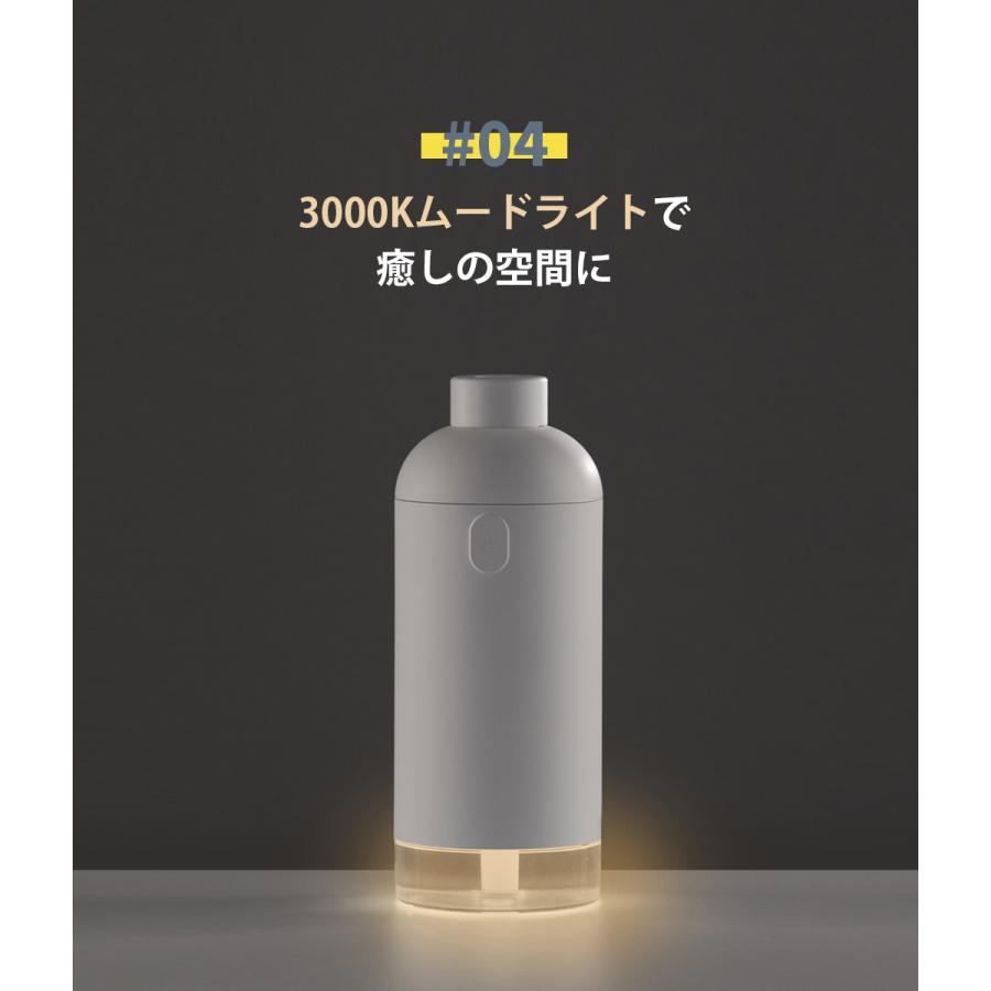 コードレス加湿器 卓上 USB充電式 超音波式 BLUEFEEL SWADA ブルーフィール スワダ 大容量500ml 最大8時間運転 LEDライト付き 振動板交換式 |  | 10