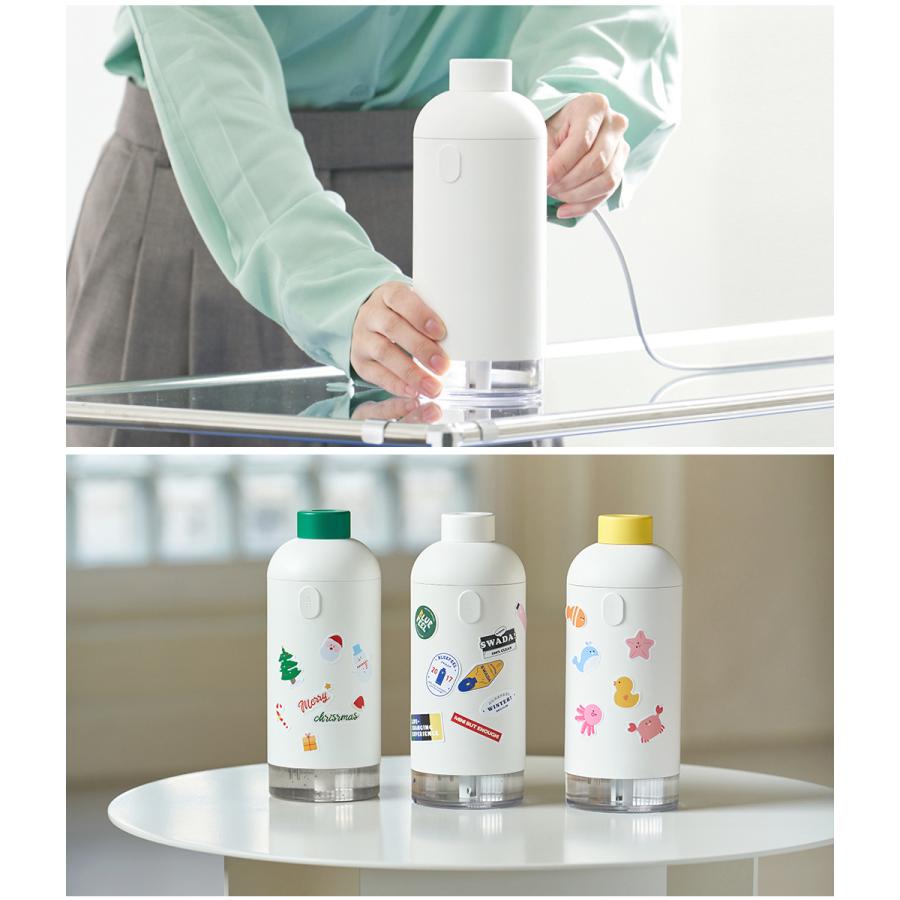 コードレス加湿器 卓上 USB充電式 超音波式 BLUEFEEL SWADA ブルーフィール スワダ 大容量500ml 最大8時間運転 LEDライト付き 振動板交換式 |  | 18