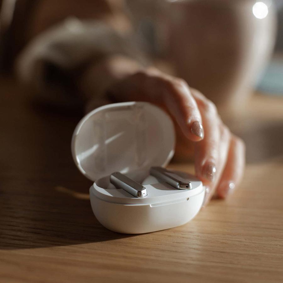 ハイブリッド型 ワイヤレスイヤホン Bluetooth 5.2 Haylou W1 超軽量 ブルー トゥース  AAC aptX aptX Adaptive |  | 16