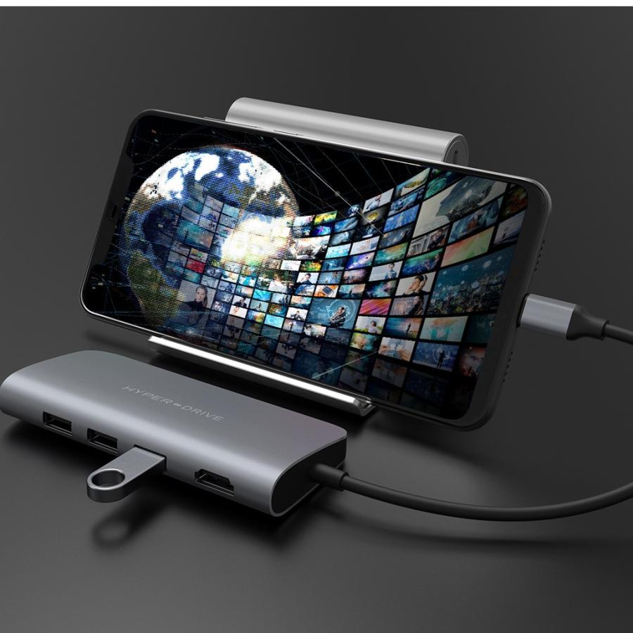 HyperDrive Power 9in1 USB-C Hub 高速データ転送 4K高画質 LANケーブル 持ち運びに便利 HD出力 USB 3.0 USB-C Micro SD/SDカード 薄型 HYPER++ ハブ｜mycaseshop｜14