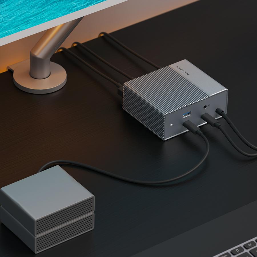 正規品】 HyperDrive GEN2 12-in-1 USB-C ドッキングステーション 