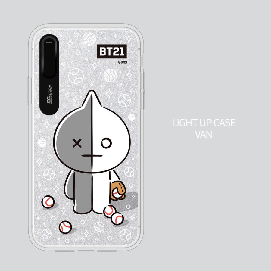BT21 iPhone SE ケース XS X ケースiPhone Plus Pluse LIGHT UP