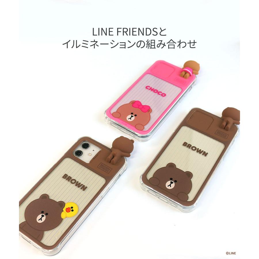 Iphone 12 ケース おしゃれ Led 光る ラインフレンズ フィギュア付き カメラレンズ保護 アイフォン１２ カバー ハイブリッド 背面カバー型 Lf062 Mycase Shop Yahoo 店 通販 Yahoo ショッピング
