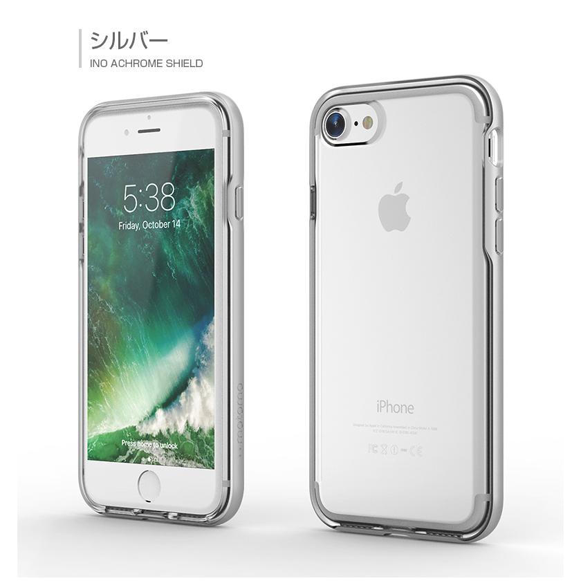 iPhone SE (第3世代 / 2022年) ケース カバー motomo INO ACHROME SHIELD [iPhone SE2/8/7]｜mycaseshop｜09