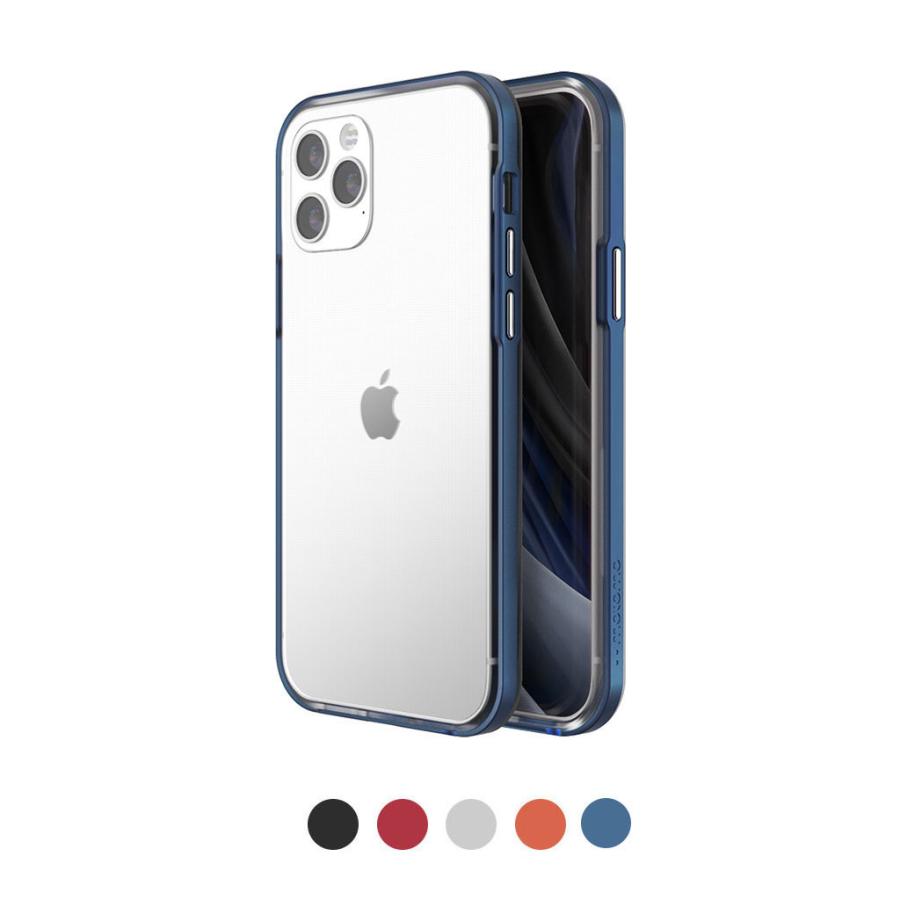 iPhone 12 mini / Pro 対応 ケース motomo INO Achrome Shield Case