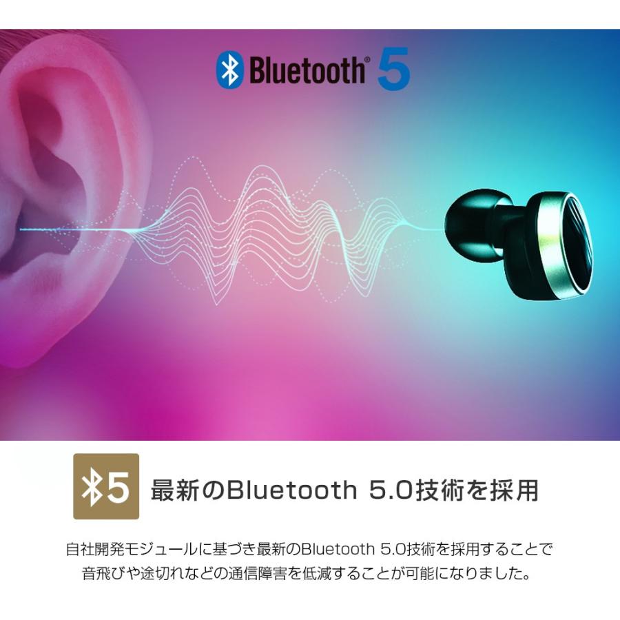 ブルートゥース イヤホン 完全ワイヤレスイヤホン PaMu Scroll