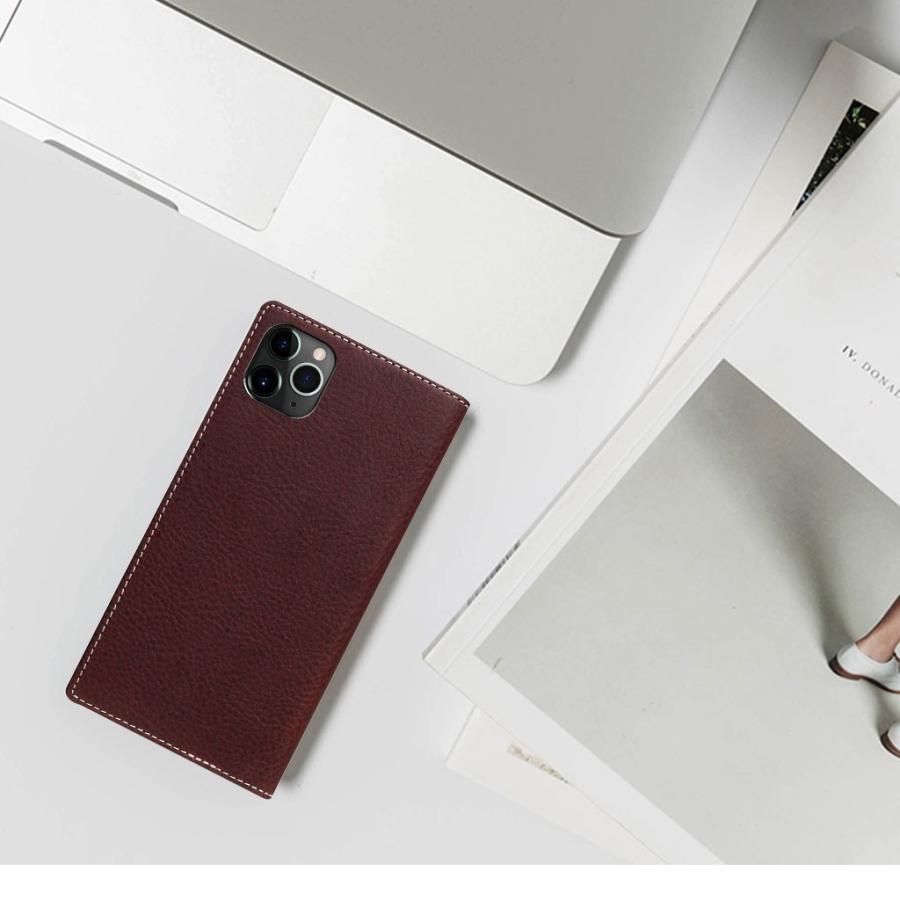 iphone 11 pro ケース 手帳型 本革 Pro SLG Design Minerva Box