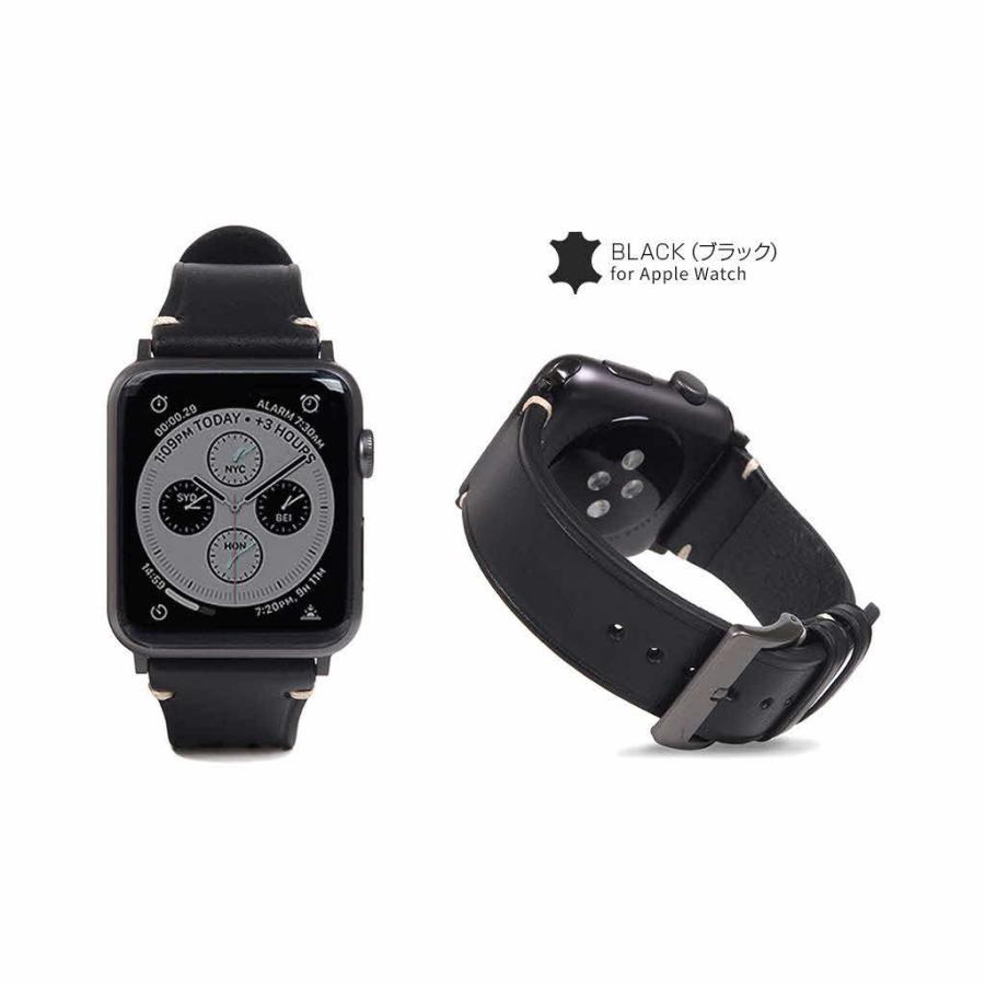 SLG Design Apple Watch バンド 44mm 42mm用 本革 Italian Buttero