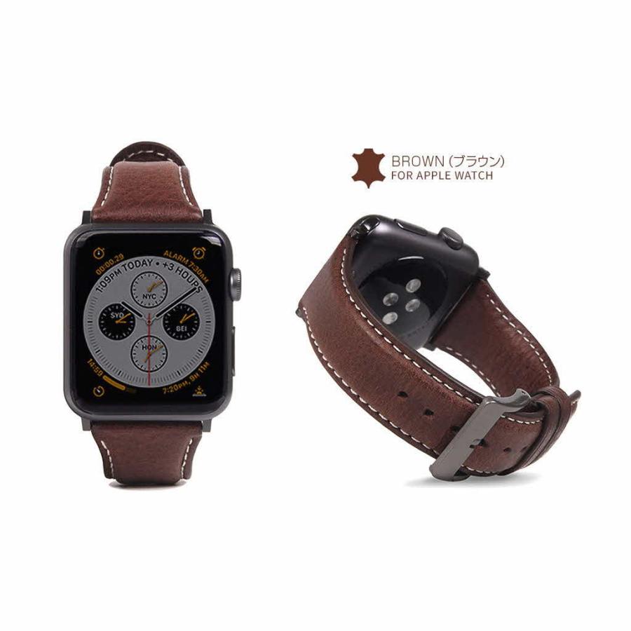アップルウォッチ バンド 革 高級 レザー Apple Watch 用 バンド Ultra 49mm, 45-38mm (Series 1-8,SE) SLG Design Italian Minerva Box Leatherの画像