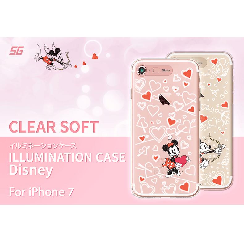 iPhone SE ケース iPhone 8 / 7イルミネーションケース SG Clear Soft Disney（エスジー クリアソフト ディズニー）アイフォン カバー｜mycaseshop｜02