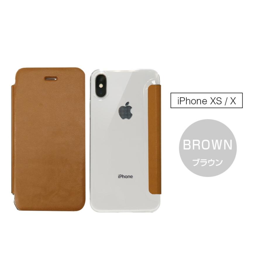 ZENUS iPhone XS / X ケース XR 背面クリア 手帳型 Classic ZENUS iPhone XS / X ケース XR 背面クリア 手帳型 Classic