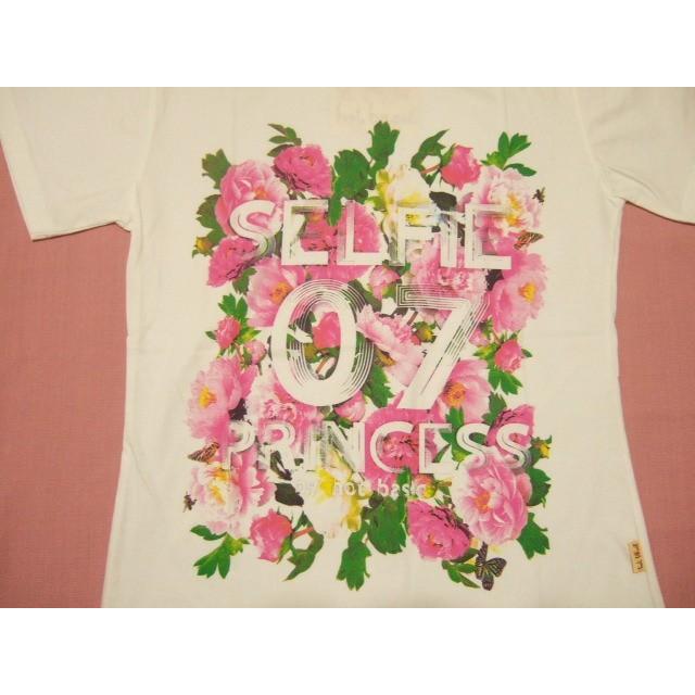 横浜最新 SELFIE花♪Flower 魅惑のＴシャツ白 M, L 送料220円8a(サイズを必ずお知らせ下さい)｜mycountry-store｜02