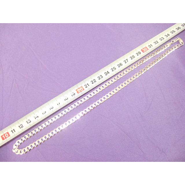 横浜最新 イタリー製シルバーSILVER925♪魅惑の銀喜平チェーン 51センチ 巾6ミリ 20.5g メンズレディース 送料無料ネックレス4の画像