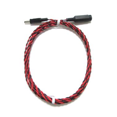 延長コード 2 5m 電源パーツの延長用 赤黒タイプ 送料無料 激安 お買い得 キ フト