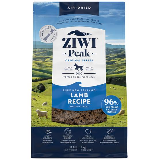 ziwipeakラムドライレシピ4キロ送料無料 ZIWI（ジウィ） ジウィピーク エアドライ・ドッグフード ラム 4kg : my
