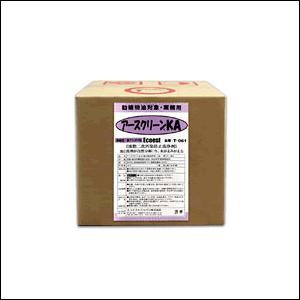 T-061 アースクリーンKA 油分散洗浄剤 強アルカリ性 容量:18リットル (エコエストジャパン: 食器洗浄・床洗浄向け) [取寄]
