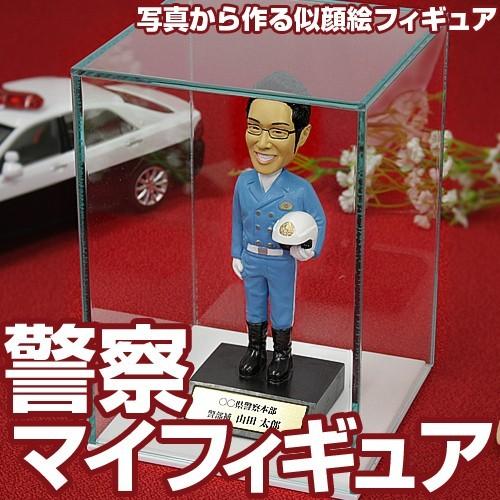 1/43 警察官フィギュア 交通取締自動二輪車 男性隊員 (2type set