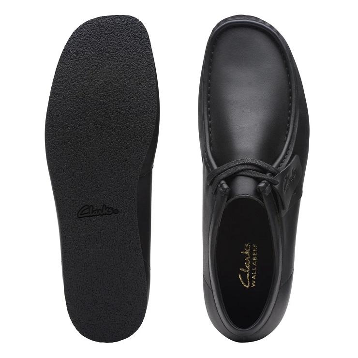 Clarks クラークス ワラビーエヴォ ウォータープルーフ ブラック Clarks クラークス ワラビーエヴォ ウォータープルーフ ブラック