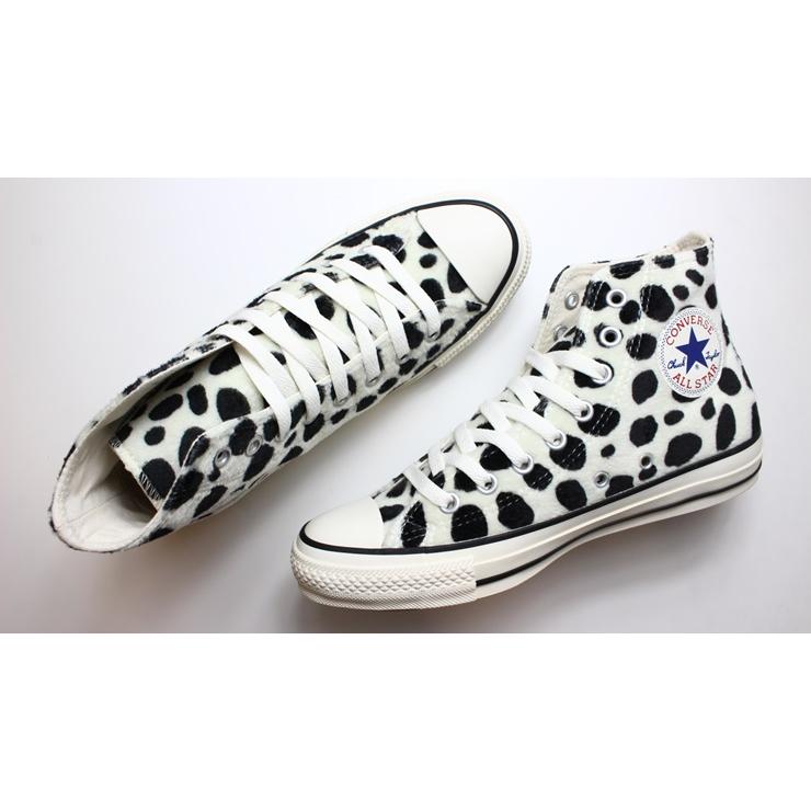 コンバース オールスター ダルメシアンファー HI オフホワイト CONVERSE ALL STAR DALMATIANFUR HI 1SD182 31307820 コンバース ダルメシアン アニマル柄｜myfootn｜07