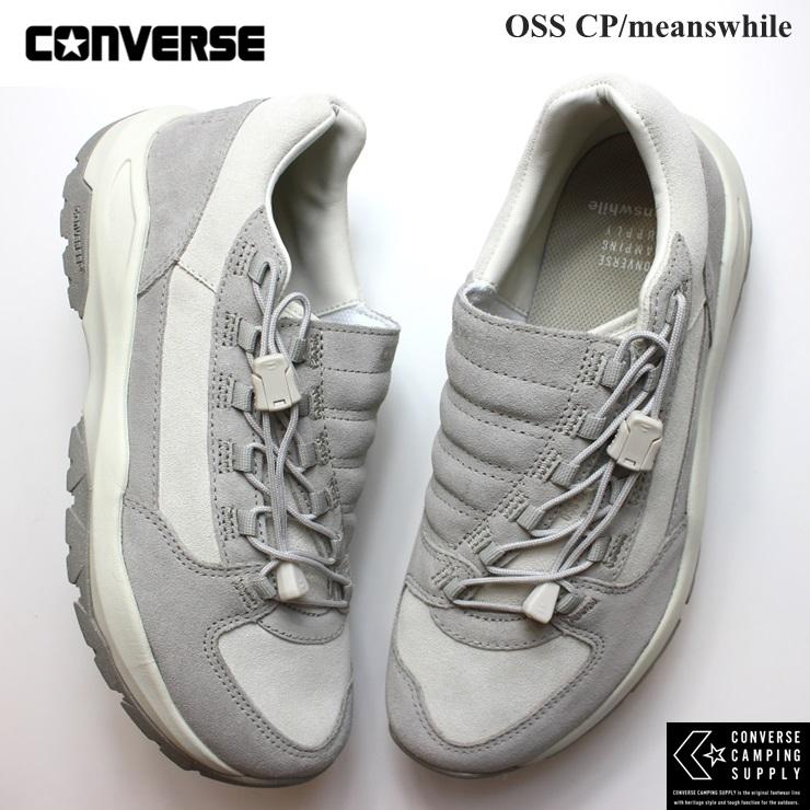 CONVERSE コンバース OSS CP/meanswhile ホワイト/ライトグレイ CONVERSE コンバース OSS CP/meanswhile ホワイト/ライトグレイ