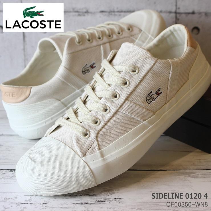 ラコステ レディーススニーカー Lacoste Sideline 01 4 Cf Wn8 ラコステ サイドライン Cfwn8 フットパークヌシセ 通販 Yahoo ショッピング