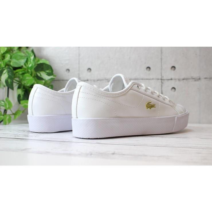 ラコステ スニーカー Lacoste Ziane Plus Grand Cfa050l 21g Wht Whtラコステ 厚底 プラットフォーム Cfa050l21g フットパークヌシセ 通販 Yahoo ショッピング