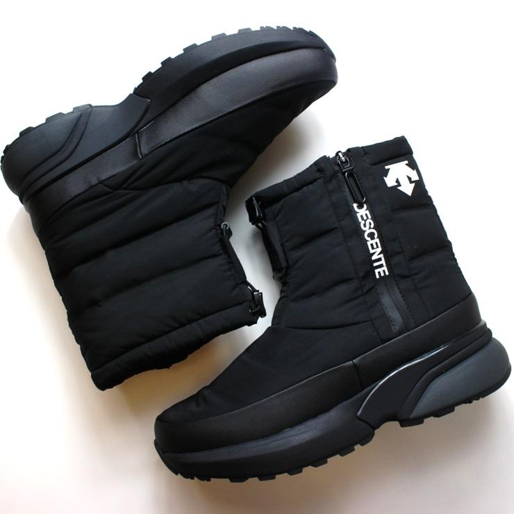 デサント ブーツ DESCENTE ACTIVE WINTER BOOTS DM1UJD10BK ブラック