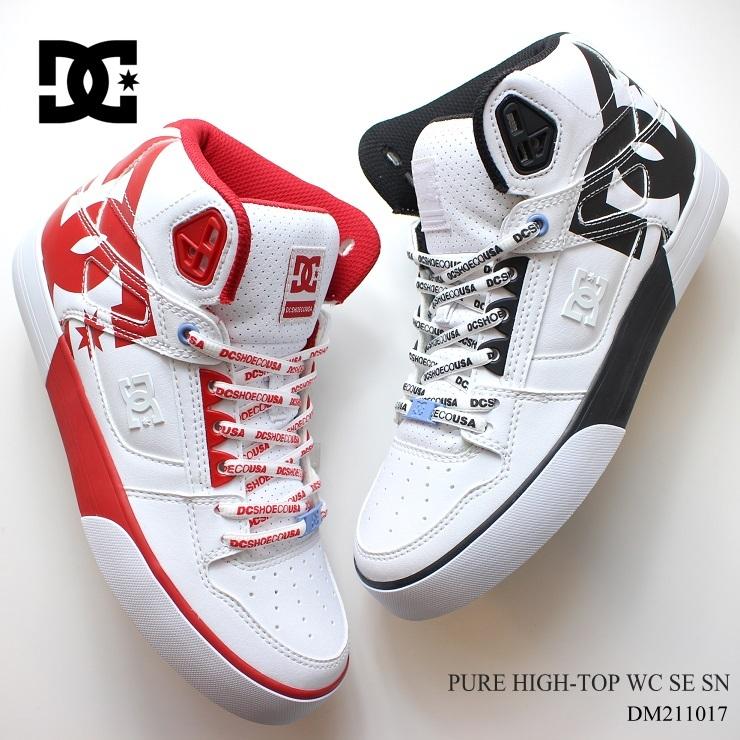 Dc スニーカー Dc Shoes Pure High Top Wc Se Sn Dm Hkp Wrd ピュアハイトップ スニーカー ハイカット コート系 スケーター スケート Dm フットパークヌシセ 通販 Yahoo ショッピング