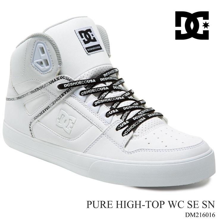 DC スニーカー DC SHOES PURE HIGH-TOP WC SE SN DM216016 WS4 ピュア