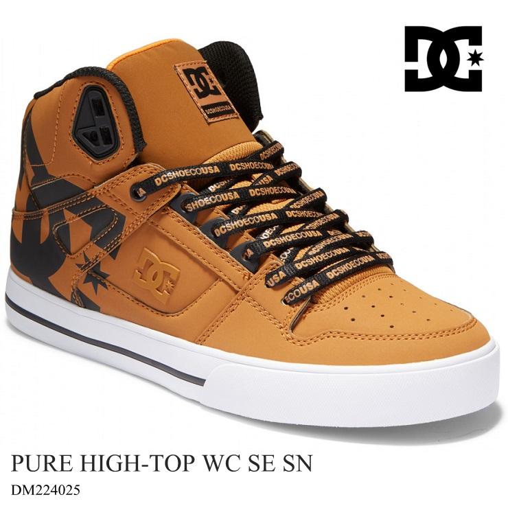DC スニーカー DC SHOES PURE HIGH-TOP WC SE SN DM224025 WEA ピュア