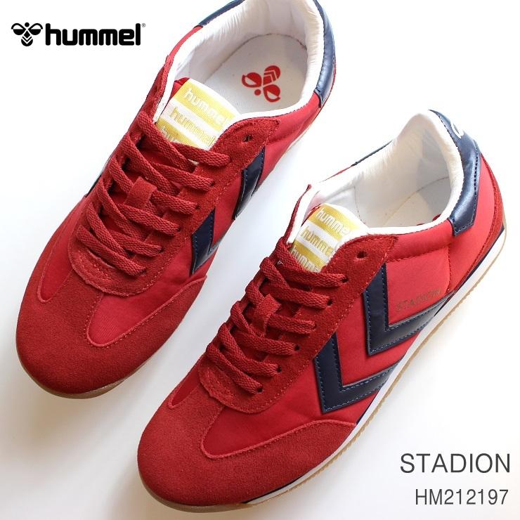 ヒュンメル スニーカー Hummel Stadion Hm6086 37 Chili Pepper スタディオンメンズ レディースレトロランニングシューズ カジュアルシューズ ヒュ Hm フットパークヌシセ 通販 Yahoo ショッピング
