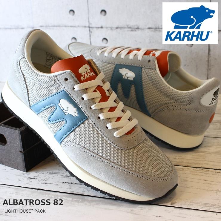 カルフ スニーカー アルバトロス Karhu Albatross Kh Gray Violet Adriatic Blue Kh フットパークヌシセ 通販 Yahoo ショッピング