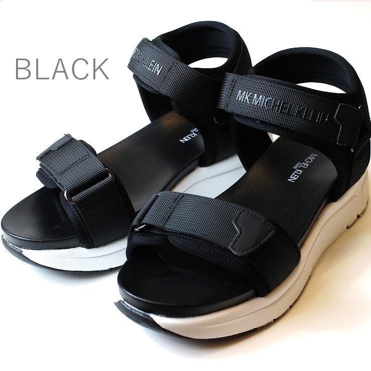 ミッシェルクラン サンダル レディース 厚底 軽量 ベルクロ 韓国 美脚効果 Michelklein Mk803 厚底サンダル スポーツサンダル コンフォート マジックテープ Mk803 フットパークヌシセ 通販 Yahoo ショッピング
