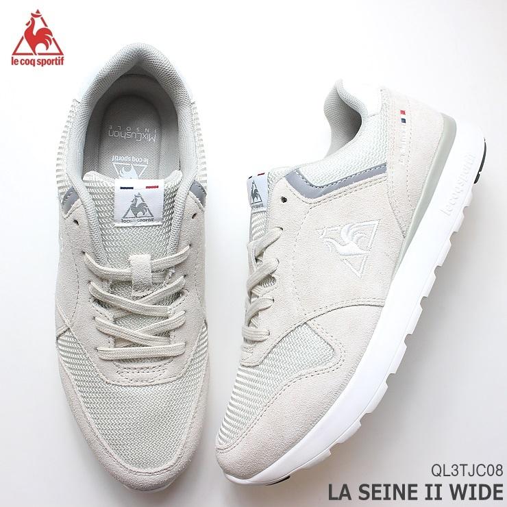 ルコック スニーカー Le Coq Sportif ルコックスポルティフ La セーヌ Ii ワイド ライトベージュ La Seine Ii Wide Ql3tjc08lb レディース スニーカー 軽量 Ql3tjc08lb フットパークヌシセ 通販 Yahoo ショッピング
