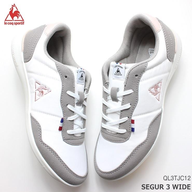 ルコック スニーカー Le Coq Sportif ルコックスポルティフ セギュール 3 ワイド ホワイト パステル Segur 3 Wide Ql3tjc12wpレディース スニーカー 軽量 Ql3tjc12wp フットパークヌシセ 通販 Yahoo ショッピング