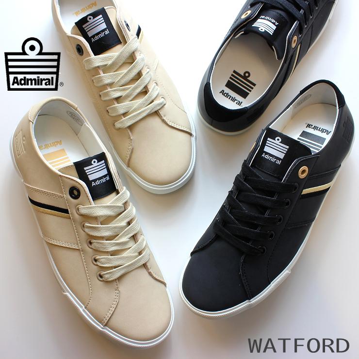アドミラル ワトフォード Sl Admiral Watford Sl Sjad17 ベージュ ブラック レディース メンズ ペア スニーカー ぺたんこ ローヒール Sjad17 フットパークヌシセ 通販 Yahoo ショッピング