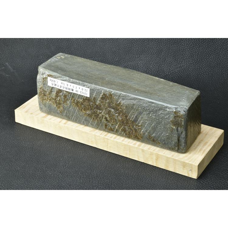 亀岡岡花産青砥石 天然砥石 本物保証【未使用品】 T2113-10