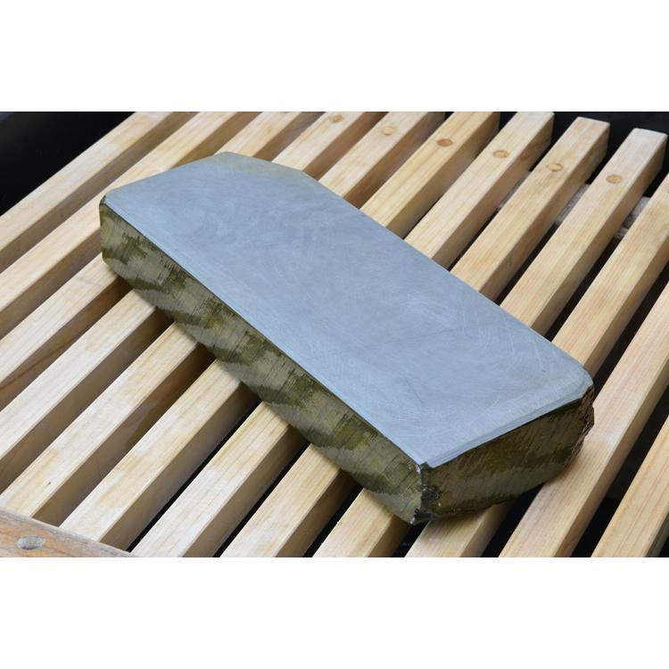 中山浅葱砥石 仕上砥石 天然砥石 本物保証【使用品】 T5127-3