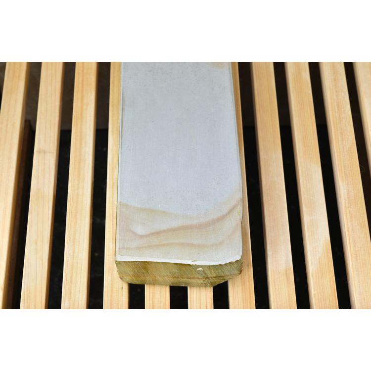 中山水浅葱砥石 マルカ 大極上 仕上砥石 天然砥石 本物保証【使用品 