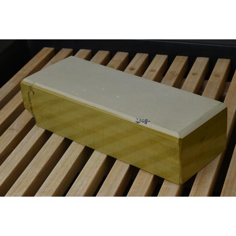 愛宕山白砥石 仕上砥石 天然砥石 本物保証【未使用品】T5132-1