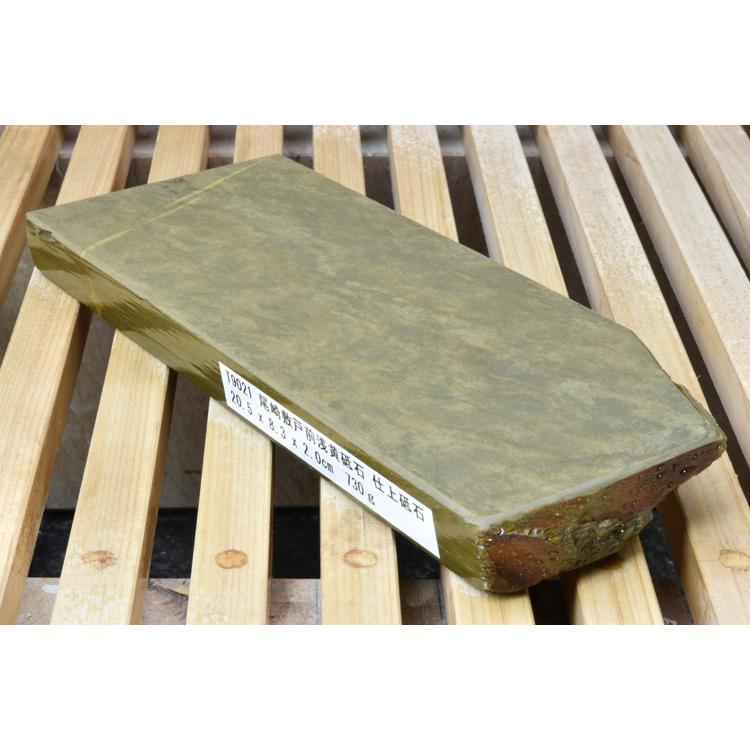 天然砥石　砥石　仕上げ砥石 天草 天然 砥石 mm #800 215mm x 70mm x 60mm – 清助刃物