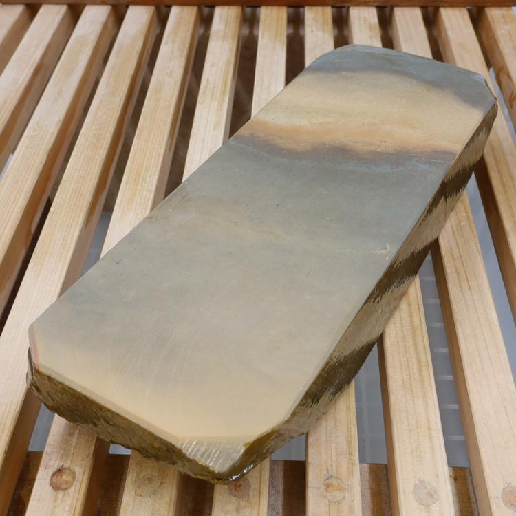 特選大突浅黄本戸前砥石 仕上砥石 天然砥石 本物保証【ほぼ未使用品