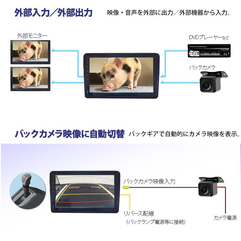 人気の製品 車載 10.1インチ ディスプレイオーディオ 2DIN DVD CD SD