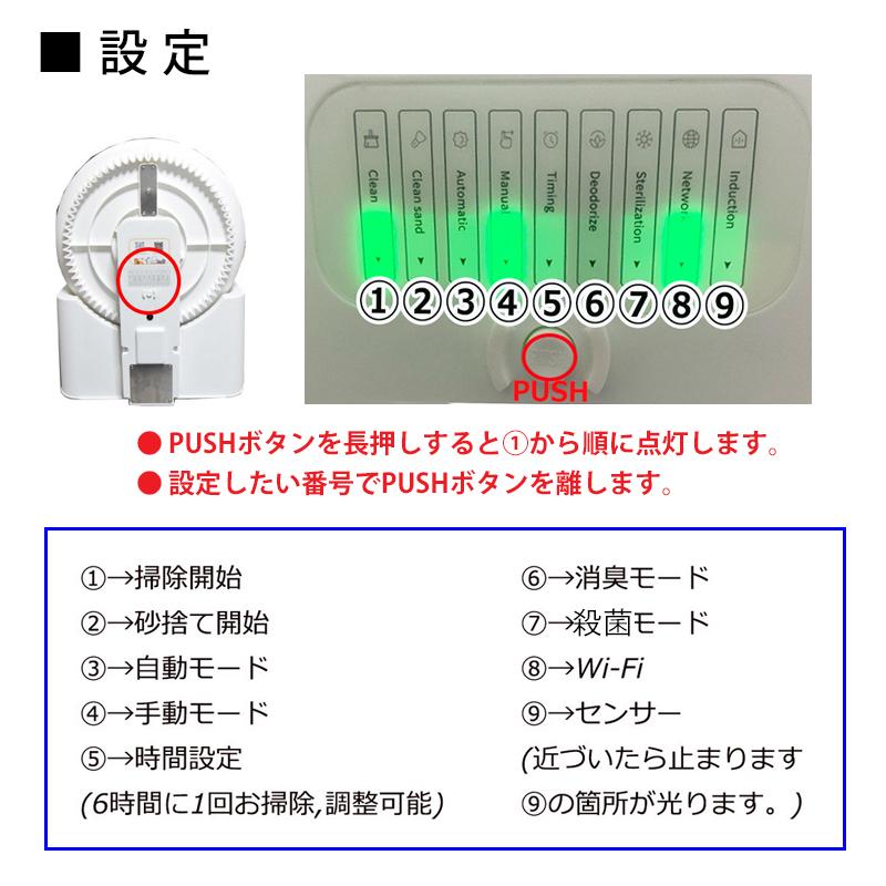 全自動猫トイレ ペットトイレ ドーム型 消臭 殺菌 スマホ操作 省