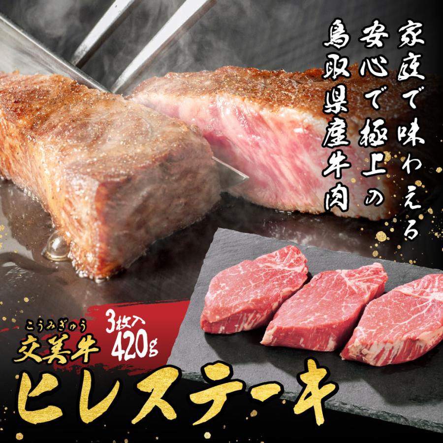 牛肉 肉 焼肉 鳥取牛 ヒレステーキ 390g 3枚入 鉄板焼き Bqq バーベキュー 鳥取県産 ギフト 30 005 Tottorigyu My Gift 通販 Yahoo ショッピング