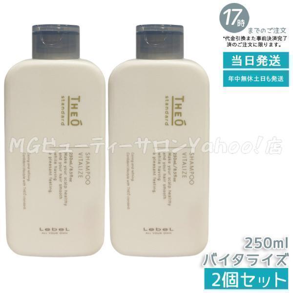 THEO ルベル ジオスタンダード シャンプー バイタライズ 250ml 2個